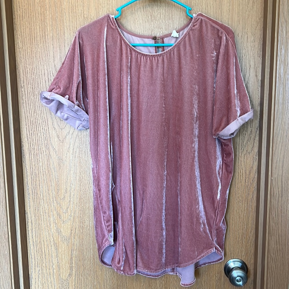 Velvet T-shirt